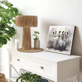 Siyah Beyaz Balerinler Kanvas Tablo thumbnail 2