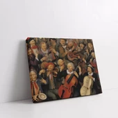 Rönesans Buluşması Kanvas Tablo thumbnail 3