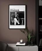 Çerçevesiz Poster Atatürk’ün Dinlenişi thumbnail 3
