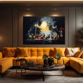 Orkestra Şöleni Kanvas Tablo thumbnail 1