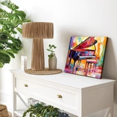 Sanatın Melodisi Kanvas Tablo thumbnail 2