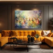 Sokak Sanatı Canlılığı Kanvas Tablo thumbnail 1