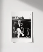 Çerçevesiz Poster Atatürk’ün Dinlenişi thumbnail 1