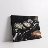 Motosiklet Gösterge Yatay Kanvas Tablo thumbnail 2