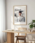 Çerçevesiz Poster Genç Subay Mustafa Kemal - 4