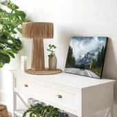 Dağ Yolu Panoramik Yatay Kanvas Tablo thumbnail 1