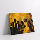 Turuncu Serenat Kanvas Tablo thumbnail 3