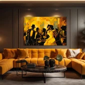 Turuncu Serenat Kanvas Tablo thumbnail 1