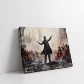 Zaferin Dansı Kanvas Tablo thumbnail 3