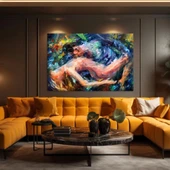 Renklerin Tutkusu Kanvas Tablo thumbnail 1