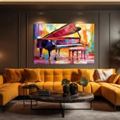 Sanatın Melodisi Kanvas Tablo thumbnail 1