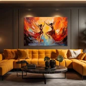 Alev Dansları Kanvas Tablo thumbnail 1