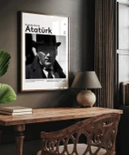 Çerçevesiz Poster Gölgedeki Deha thumbnail 5