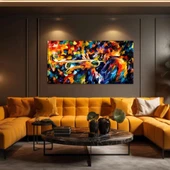 Renklerin Coşkusu Kanvas Tablo thumbnail 1