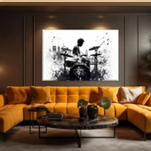 Soyut Akış Kanvas Tablo thumbnail 1