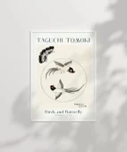 Çerçevesiz Poster Taguchi Tomoki Kuşlar ve Kelebek thumbnail 5