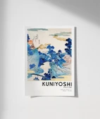 Çerçevesiz Poster Kuniyoshi Fuji no Yukei thumbnail 1