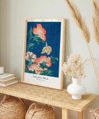 Çerçevesiz Poster Hokusai Şakayık ve Kanarya thumbnail 4