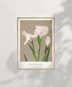 Çerçevesiz Poster Ogawa Kazumasa Beyaz Süsen thumbnail 7