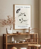 Çerçevesiz Poster Taguchi Tomoki Kuşlar ve Kelebek thumbnail 3