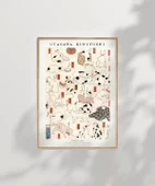 Çerçevesiz Poster Utagawa Kuniyoshi Kediler thumbnail 7