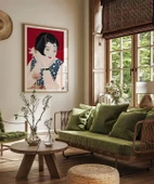 Çerçevesiz Poster Kobayakawa Kiyoshi Modern Kadın thumbnail 3