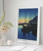 Çerçevesiz Poster Hiroshi Yoshida Beppu'da Sabah thumbnail 5