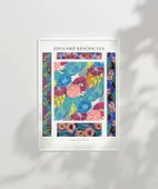 Çerçevesiz Poster Edouard Benedictus Vintage Çiçek Motifleri thumbnail 6