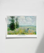 Çerçevesiz Poster Claude Monet Poppy Fields Near Argenteuil thumbnail 1