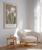 Çerçevesiz Poster Ogawa Kazumasa Beyaz Süsen thumbnail 4