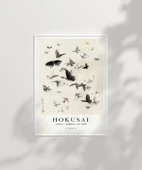 Çerçevesiz Poster Hokusai Hokusai'nin Kelebekleri ve Güveleri thumbnail 7