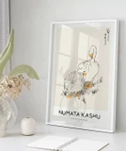 Çerçevesiz Poster Numata Kashu Ördekler ve Çimen thumbnail 5