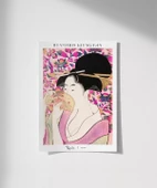 Çerçevesiz Poster Utamaro Kitagawa Kushi thumbnail 1