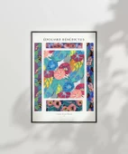 Çerçevesiz Poster Edouard Benedictus Vintage Çiçek Motifleri thumbnail 2