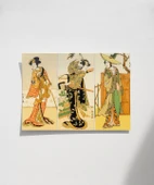 Çerçevesiz Poster Samuray ve Hanım thumbnail 1