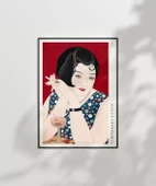 Çerçevesiz Poster Kobayakawa Kiyoshi Modern Kadın thumbnail 2