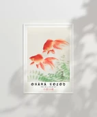 Çerçevesiz Poster Ohara Koson İki Japon Balığı thumbnail 6