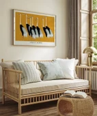 Çerçevesiz Poster Ogata Korin Kırmızı Taçlı Turnalar thumbnail 4