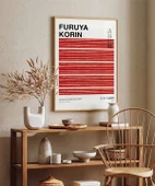 Çerçevesiz Poster Fruya Korin-Vintage Japon Deseni Baskı No 3 thumbnail 5