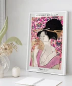 Çerçevesiz Poster Utamaro Kitagawa Kushi thumbnail 5