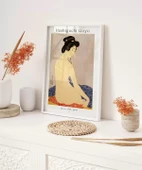 Çerçevesiz Poster Hashiguchi Goyo Banyodan Sonra Kadın thumbnail 5