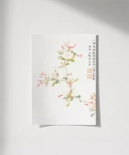 Çerçevesiz Poster Çiçeklerin Fısıltısı thumbnail 1