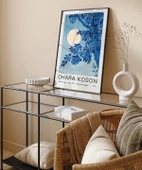 Çerçevesiz Poster Ohara Koson Mehtaplı Gecede Çiçek Açan Kiraz thumbnail 5