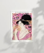 Çerçevesiz Poster Utamaro Kitagawa Kushi thumbnail 6