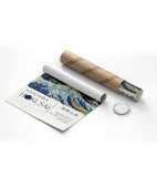 Çerçevesiz Poster Hokusai Kanagawa Açıklarında Büyük Dalga thumbnail 8