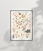 Çerçevesiz Poster Utagawa Kuniyoshi Kediler thumbnail 2