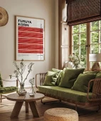 Çerçevesiz Poster Fruya Korin-Vintage Japon Deseni Baskı No 3 thumbnail 4