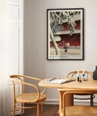 Çerçevesiz Poster Hasui Kawase Shiba'daki Het Zojo Heiligdom thumbnail 6