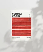 Çerçevesiz Poster Fruya Korin-Vintage Japon Deseni Baskı No 3 thumbnail 7