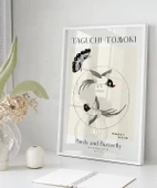 Çerçevesiz Poster Taguchi Tomoki Kuşlar ve Kelebek thumbnail 6